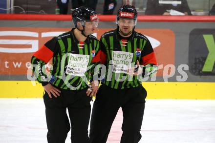 EBEL. Eishockey Bundesliga. EC KAC gegen VSV.  Schiedsrichter.  Klagenfurt, am 29.1.2023.
Foto: Kuess
www.qspictures.net
---
pressefotos, pressefotografie, kuess, qs, qspictures, sport, bild, bilder, bilddatenbank