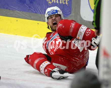 EBEL. Eishockey Bundesliga. EC KAC gegen Asiago Hockey.   Rihards Bukarts  (KAC).  Klagenfurt, am 5.2.2023.
Foto: Kuess
www.qspictures.net
---
pressefotos, pressefotografie, kuess, qs, qspictures, sport, bild, bilder, bilddatenbank