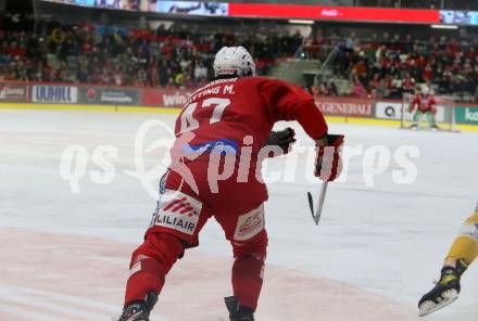 EBEL. Eishockey Bundesliga. EC KAC gegen Asiago Hockey.  Marcel Witting. Stadthalle Klagenfurt, Fans
   (KAC).  Klagenfurt, am 5.2.2023.
Foto: Kuess
www.qspictures.net
---
pressefotos, pressefotografie, kuess, qs, qspictures, sport, bild, bilder, bilddatenbank