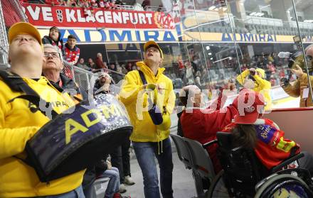 EBEL. Eishockey Bundesliga. EC KAC gegen HCB Suedtirol Alperia.  Admiral T-Shirt-Booster-Show. Klagenfurt, am 17.2.2023.
Foto: Kuess
www.qspictures.net
---
pressefotos, pressefotografie, kuess, qs, qspictures, sport, bild, bilder, bilddatenbank