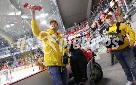 EBEL. Eishockey Bundesliga. EC KAC gegen HCB Suedtirol Alperia.  Admiral T-Shirt-Booster-Show. Klagenfurt, am 17.2.2023.
Foto: Kuess
www.qspictures.net
---
pressefotos, pressefotografie, kuess, qs, qspictures, sport, bild, bilder, bilddatenbank