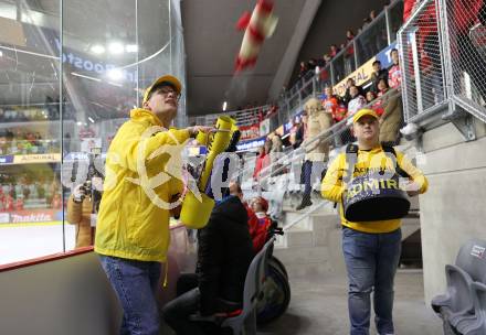 EBEL. Eishockey Bundesliga. EC KAC gegen HCB Suedtirol Alperia.  Admiral T-Shirt-Booster-Show. Klagenfurt, am 17.2.2023.
Foto: Kuess
www.qspictures.net
---
pressefotos, pressefotografie, kuess, qs, qspictures, sport, bild, bilder, bilddatenbank