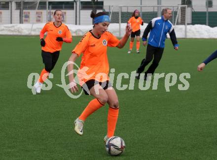 Fussball Testspiel Frauen. SK Austria Klagenfurt gegen FC Bergheim.  Lorina Manuela Wiltsche (Klagenfurt). Klagenfurt, am 18.2.2023.
Foto: Kuess
---
pressefotos, pressefotografie, kuess, qs, qspictures, sport, bild, bilder, bilddatenbank