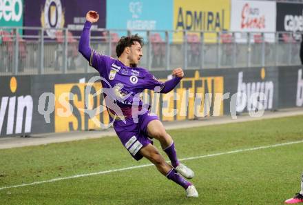 Fussball Bundesliga. SK Austria Klagenfurt gegen RZ Pellets WAC. Simon Straudi (Klagenfurt). Klagenfurt, am 18.2.2023.
Foto: Kuess
---
pressefotos, pressefotografie, kuess, qs, qspictures, sport, bild, bilder, bilddatenbank