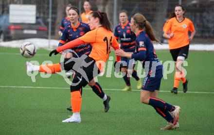 Fussball Testspiel Frauen. SK Austria Klagenfurt gegen FC Bergheim.  Anja Veratschnig (Klagenfurt). Klagenfurt, am 18.2.2023.
Foto: Kuess
---
pressefotos, pressefotografie, kuess, qs, qspictures, sport, bild, bilder, bilddatenbank