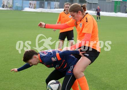 Fussball Testspiel Frauen. SK Austria Klagenfurt gegen FC Bergheim.  Alina-Marie Vaschauner (Klagenfurt). Klagenfurt, am 18.2.2023.
Foto: Kuess
---
pressefotos, pressefotografie, kuess, qs, qspictures, sport, bild, bilder, bilddatenbank