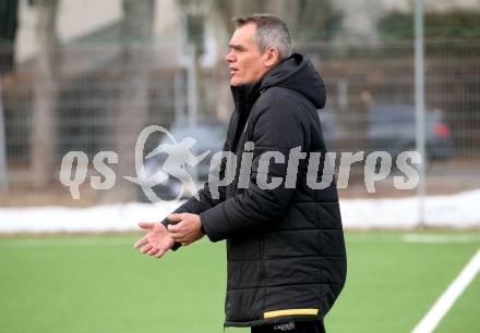 Fussball Testspiel Frauen. SK Austria Klagenfurt gegen FC Bergheim.  Robert Micheu (Klagenfurt). Klagenfurt, am 18.2.2023.
Foto: Kuess
---
pressefotos, pressefotografie, kuess, qs, qspictures, sport, bild, bilder, bilddatenbank