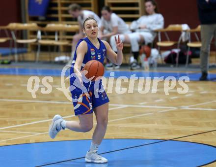 Basketball Damen Superliga. Grunddurchgang 14. Runde. KOS Celovec Damen gegen DBB LZ OOE.   Luciana Chagas (OOE). Klagenfurt, 25.2.2023.
Foto: Kuess
---
pressefotos, pressefotografie, kuess, qs, qspictures, sport, bild, bilder, bilddatenbank