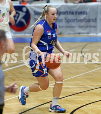 Basketball Damen Superliga. Grunddurchgang 14. Runde. KOS Celovec Damen gegen DBB LZ OOE.   Sonja Andjelkovic (OOE). Klagenfurt, 25.2.2023.
Foto: Kuess
---
pressefotos, pressefotografie, kuess, qs, qspictures, sport, bild, bilder, bilddatenbank