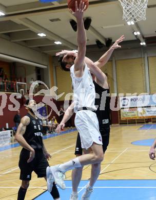 Basketball 2. Liga 2022/2023. Grunddurchgang 18. Runde.  KOS Celovec gegen Woerthersee Piraten.   Dalibor Cevriz (KOS),  Maximilian Kunovjanek (Piraten). Klagenfurt, am 25.2.2023.
Foto: Kuess
www.qspictures.net
---
pressefotos, pressefotografie, kuess, qs, qspictures, sport, bild, bilder, bilddatenbank