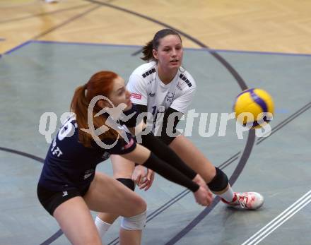 Volleyball. Austrian Volley League Women. ATSC Kelag Wildcats Klagenfurt gegen TI-ROWA-Moser-volley Tirol.  Julia Bier  (Klagenfurt).  Klagenfurt, 4.3.2023
Foto: Kuess


---
pressefotos, pressefotografie, kuess, qs, qspictures, sport, bild, bilder, bilddatenbank