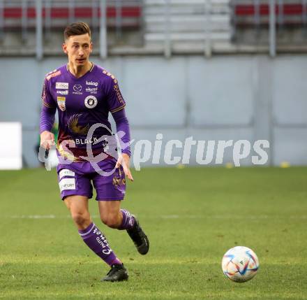 Fussball Bundesliga. SK Austria Klagenfurt gegen TSV Hartberg.   Till Schumacher (Klagenfurt).  Klagenfurt, am 12.3.2023.
Foto: Kuess
---
pressefotos, pressefotografie, kuess, qs, qspictures, sport, bild, bilder, bilddatenbank