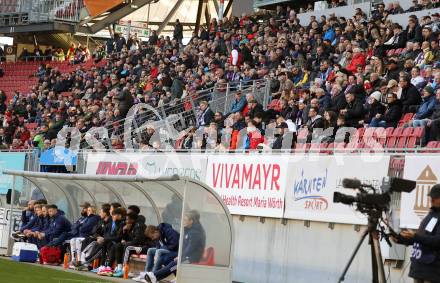 Fussball Bundesliga. SK Austria Klagenfurt gegen TSV Hartberg. Fans  (Klagenfurt).  Klagenfurt, am 12.3.2023.
Foto: Kuess
---
pressefotos, pressefotografie, kuess, qs, qspictures, sport, bild, bilder, bilddatenbank