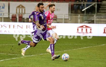 Fussball Bundesliga. SK Austria Klagenfurt gegen TSV Hartberg. Markus Pink  (Klagenfurt).  Klagenfurt, am 12.3.2023.
Foto: Kuess
---
pressefotos, pressefotografie, kuess, qs, qspictures, sport, bild, bilder, bilddatenbank