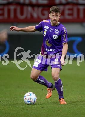 Fussball Bundesliga. SK Austria Klagenfurt gegen TSV Hartberg.  Christopher Wernitznig (Klagenfurt).  Klagenfurt, am 12.3.2023.
Foto: Kuess
---
pressefotos, pressefotografie, kuess, qs, qspictures, sport, bild, bilder, bilddatenbank