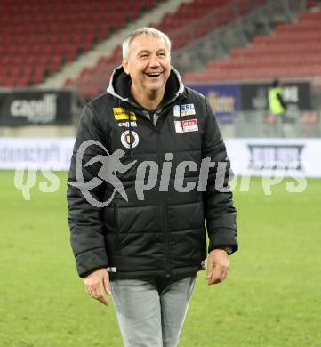 Fussball Bundesliga. SK Austria Klagenfurt gegen TSV Hartberg. Trainer Peter Pacult  (Klagenfurt).  Klagenfurt, am 12.3.2023.
Foto: Kuess
---
pressefotos, pressefotografie, kuess, qs, qspictures, sport, bild, bilder, bilddatenbank