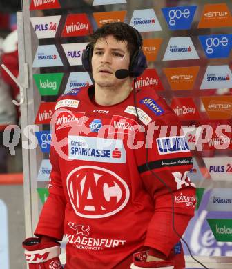 EBEL. Eishockey Bundesliga. EC KAC gegen VSV.  Nikolaus Kraus   (KAC). Klagenfurt, am 14.3.2023.
Foto: Kuess
www.qspictures.net
---
pressefotos, pressefotografie, kuess, qs, qspictures, sport, bild, bilder, bilddatenbank