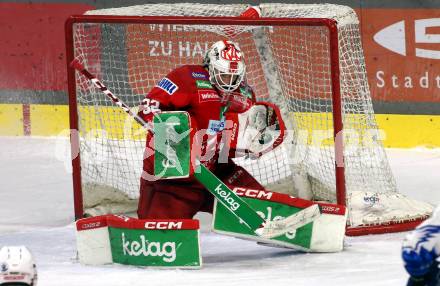 EBEL. Eishockey Bundesliga. EC KAC gegen VSV.  Sebastian Dahm   (KAC). Klagenfurt, am 14.3.2023.
Foto: Kuess
www.qspictures.net
---
pressefotos, pressefotografie, kuess, qs, qspictures, sport, bild, bilder, bilddatenbank