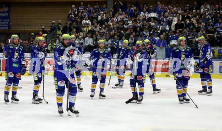 EBEL. Eishockey Bundesliga. EC VSV gegen KAC.  enttaeuscht  (VSV).  Villach, am 17.3.2023.
Foto: Kuess
www.qspictures.net
---
pressefotos, pressefotografie, kuess, qs, qspictures, sport, bild, bilder, bilddatenbank