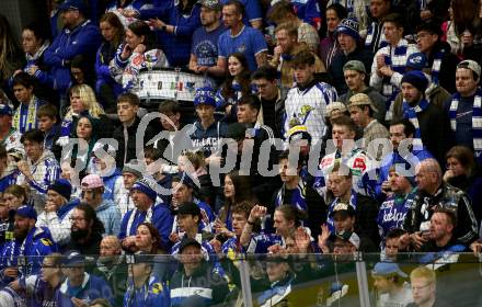 EBEL. Eishockey Bundesliga. EC VSV gegen KAC.  Fans  (VSV).  Villach, am 17.3.2023.
Foto: Kuess
www.qspictures.net
---
pressefotos, pressefotografie, kuess, qs, qspictures, sport, bild, bilder, bilddatenbank