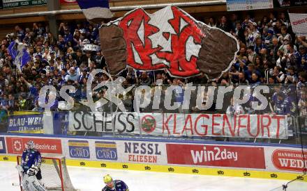 EBEL. Eishockey Bundesliga. EC VSV gegen KAC.    Fans (VSV).  Villach, am 17.3.2023.
Foto: Kuess
www.qspictures.net
---
pressefotos, pressefotografie, kuess, qs, qspictures, sport, bild, bilder, bilddatenbank