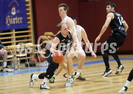 Basketball 2. Liga 2022/2023. Playoff.  2. Runde. KOS Celovec gegen Guessing Blackbirds.   Andi Smrtnik (KOS),  Mate Horvath  (Guessing). Klagenfurt, am 19.3.2023.
Foto: Kuess
www.qspictures.net
---
pressefotos, pressefotografie, kuess, qs, qspictures, sport, bild, bilder, bilddatenbank