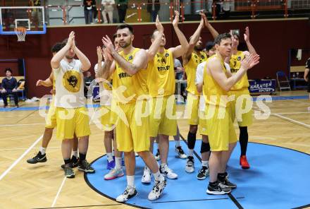 Basketball 2. Liga 2022/2023. Playoff.  2. Runde. Woerthersee Piraten gegen Mistelbach Mustangs.  Jubel  (Piraten). Klagenfurt, am 18.3.2023.
Foto: Kuess
www.qspictures.net
---
pressefotos, pressefotografie, kuess, qs, qspictures, sport, bild, bilder, bilddatenbank