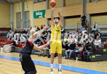 Basketball 2. Liga 2022/2023. Playoff.  2. Runde. Woerthersee Piraten gegen Mistelbach Mustangs.   Marin Sliskovic (Piraten). Klagenfurt, am 18.3.2023.
Foto: Kuess
www.qspictures.net
---
pressefotos, pressefotografie, kuess, qs, qspictures, sport, bild, bilder, bilddatenbank