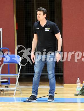 Basketball 2. Liga 2022/2023. Playoff.  2. Runde. KOS Celovec gegen Guessing Blackbirds.   Trainer Daniel Muellner (Guessing). Klagenfurt, am 19.3.2023.
Foto: Kuess
www.qspictures.net
---
pressefotos, pressefotografie, kuess, qs, qspictures, sport, bild, bilder, bilddatenbank