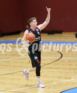 Basketball 2. Liga 2022/2023. Playoff.  2. Runde. Woerthersee Piraten gegen Mistelbach Mustangs.  David Wrumnig (Mistelbach). Klagenfurt, am 18.3.2023.
Foto: Kuess
www.qspictures.net
---
pressefotos, pressefotografie, kuess, qs, qspictures, sport, bild, bilder, bilddatenbank