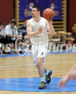 Basketball 2. Liga 2022/2023. Playoff.  2. Runde. KOS Celovec gegen Guessing Blackbirds.   Grega Sajevic (KOS), Klagenfurt, am 19.3.2023.
Foto: Kuess
www.qspictures.net
---
pressefotos, pressefotografie, kuess, qs, qspictures, sport, bild, bilder, bilddatenbank