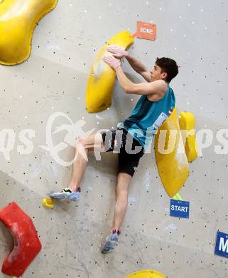 Bouldern. Oesterreichische Meisterschaften. Timo Uznik. Klagenfurt, am 18.3.2023.
Foto: Kuess
---
pressefotos, pressefotografie, kuess, qs, qspictures, sport, bild, bilder, bilddatenbank