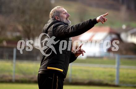 Fussball. Kaerntner Liga. Kraig gegen Austria Klagenfurt Amateure.  Trainer Nenad Pavicevic  (Klagenfurt). Treibach, 25.3.2023
Foto: Kuess


---
pressefotos, pressefotografie, kuess, qs, qspictures, sport, bild, bilder, bilddatenbank