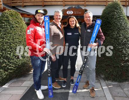 Schi Ski Alpin. Christian Walder, Markus Ronacher, Alexandra Rinder (Surfen), Fritz Strobl.  Bad Kleinkirchheim, 21.3.2023
Foto: Kuess


---
pressefotos, pressefotografie, kuess, qs, qspictures, sport, bild, bilder, bilddatenbank