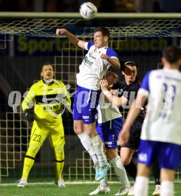 Fussball. Regionalliga. Treibach gegen LASK Amateure OOE.  Hanno Ulrich Wachernig  (Treibach). Treibach, 24.3.2023
Foto: Kuess


---
pressefotos, pressefotografie, kuess, qs, qspictures, sport, bild, bilder, bilddatenbank