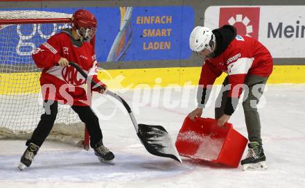 EBEL. Eishockey Bundesliga. EC KAC gegen Salzburg.   Power break  (KAC).  Klagenfurt, am 26.3.2023.
Foto: Kuess
www.qspictures.net
---
pressefotos, pressefotografie, kuess, qs, qspictures, sport, bild, bilder, bilddatenbank