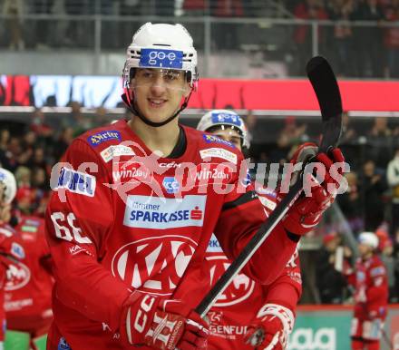 EBEL. Eishockey Bundesliga. EC KAC gegen Salzburg.   Luka Gomboc  (KAC).  Klagenfurt, am 26.3.2023.
Foto: Kuess
www.qspictures.net
---
pressefotos, pressefotografie, kuess, qs, qspictures, sport, bild, bilder, bilddatenbank