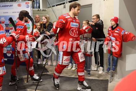 EBEL. Eishockey Bundesliga. EC KAC gegen Salzburg.   Thomas Hundertpfund  (KAC).  Klagenfurt, am 31.3.2023.
Foto: Kuess
www.qspictures.net
---
pressefotos, pressefotografie, kuess, qs, qspictures, sport, bild, bilder, bilddatenbank