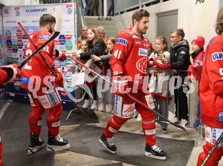 EBEL. Eishockey Bundesliga. EC KAC gegen Salzburg.   Jesper Jensen aabo  (KAC).  Klagenfurt, am 31.3.2023.
Foto: Kuess
www.qspictures.net
---
pressefotos, pressefotografie, kuess, qs, qspictures, sport, bild, bilder, bilddatenbank