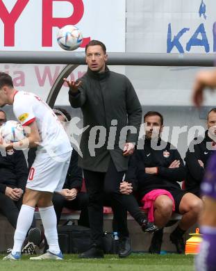 Fussball Bundesliga. SK Austria Klagenfurt gegen Salzburg.  Trainer Matthias Jaissle  (Salzburg).  Klagenfurt, am 2.4.2023.
Foto: Kuess
---
pressefotos, pressefotografie, kuess, qs, qspictures, sport, bild, bilder, bilddatenbank