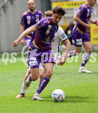 Fussball Bundesliga. SK Austria Klagenfurt gegen Sturm Graz. Vesel Demaku  (Klagenfurt).  Klagenfurt, am 16.4.2023.
Foto: Kuess
---
pressefotos, pressefotografie, kuess, qs, qspictures, sport, bild, bilder, bilddatenbank