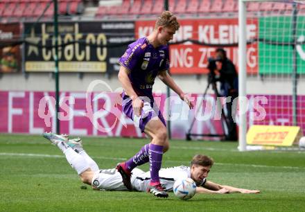 Fussball Bundesliga. SK Austria Klagenfurt gegen Sturm Graz. Nicolas Binder  (Klagenfurt).  Klagenfurt, am 16.4.2023.
Foto: Kuess
---
pressefotos, pressefotografie, kuess, qs, qspictures, sport, bild, bilder, bilddatenbank