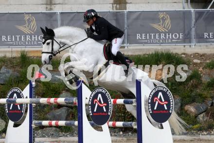 Reiten. EPP Grand Prix. Markus Saurugg. Reiterhof Stueckler. St. Margarethen im Lavanttal, am 9.4.2023.
Foto: Kuess


---
pressefotos, pressefotografie, kuess, qs, qspictures, sport, bild, bilder, bilddatenbank
