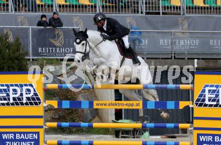 Reiten. EPP Grand Prix. Markus Saurugg. Reiterhof Stueckler. St. Margarethen im Lavanttal, am 9.4.2023.
Foto: Kuess


---
pressefotos, pressefotografie, kuess, qs, qspictures, sport, bild, bilder, bilddatenbank