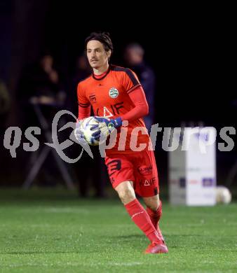 Fussball. Regionalliga. Treibach gegen DSV Leoben.  Zan Pelko   (Leoben). Treibach, 21.4.2023.
Foto: Kuess


---
pressefotos, pressefotografie, kuess, qs, qspictures, sport, bild, bilder, bilddatenbank