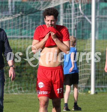 Fussball. Kaerntner Liga. Bleiburg gegen ATSV Wolfsberg.  Bastian Rupp  (Wolfsberg). Bleiburg 22.4.2023.
Foto: Kuess


---
pressefotos, pressefotografie, kuess, qs, qspictures, sport, bild, bilder, bilddatenbank