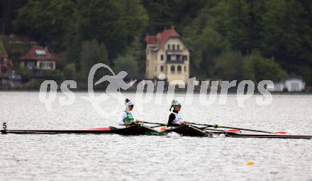 Rudern. Katharina Lobnig, Magdalena Lobnig. Klagenfurt, am 29.4.2023.
Foto: Kuess


---
pressefotos, pressefotografie, kuess, qs, qspictures, sport, bild, bilder, bilddatenbank