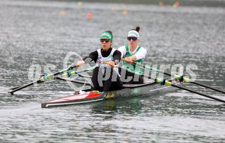 Rudern. Katharina Lobnig, Magdalena Lobnig. Klagenfurt, am 29.4.2023.
Foto: Kuess


---
pressefotos, pressefotografie, kuess, qs, qspictures, sport, bild, bilder, bilddatenbank
