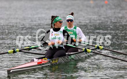 Rudern. Katharina Lobnig, Magdalena Lobnig. Klagenfurt, am 29.4.2023.
Foto: Kuess


---
pressefotos, pressefotografie, kuess, qs, qspictures, sport, bild, bilder, bilddatenbank