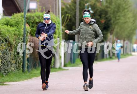Rudern. Katharina Lobnig, Magdalena Lobnig. Klagenfurt, am 29.4.2023.
Foto: Kuess


---
pressefotos, pressefotografie, kuess, qs, qspictures, sport, bild, bilder, bilddatenbank